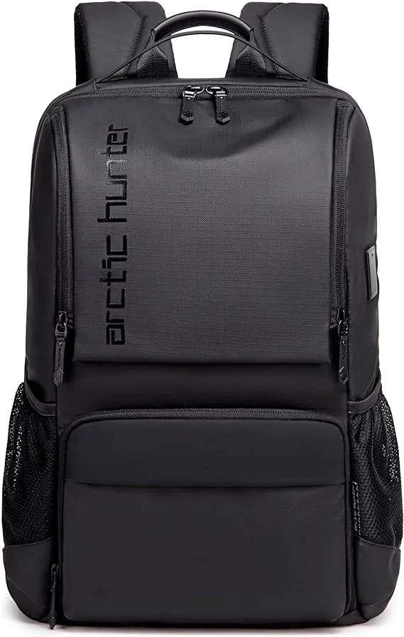 Arctic Hunter Premium Backpack Water Resistant Built-in USB Headphone Jack Laptop Daypack for Men and Women, B00532