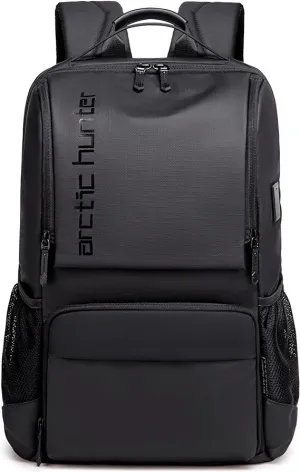 Arctic Hunter Premium Backpack Water Resistant Built-in USB Headphone Jack Laptop Daypack for Men and Women, B00532