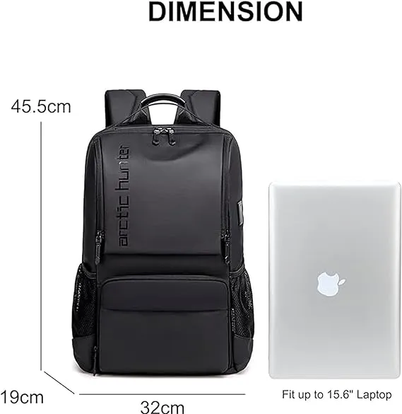 Arctic Hunter Premium Backpack Water Resistant Built-in USB Headphone Jack Laptop Daypack for Men and Women, B00532