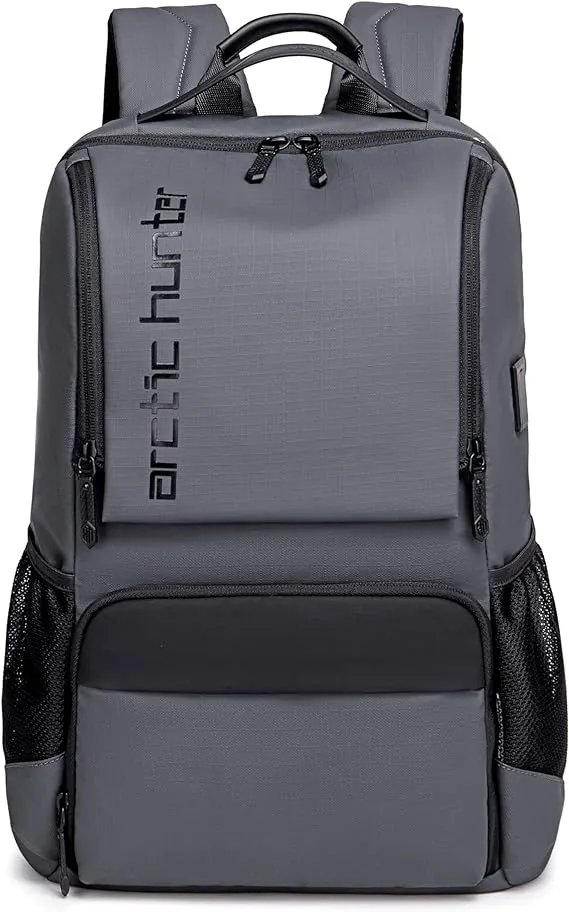 Arctic Hunter Premium Backpack Water Resistant Built-in USB Headphone Jack Laptop Daypack for Men and Women, B00532