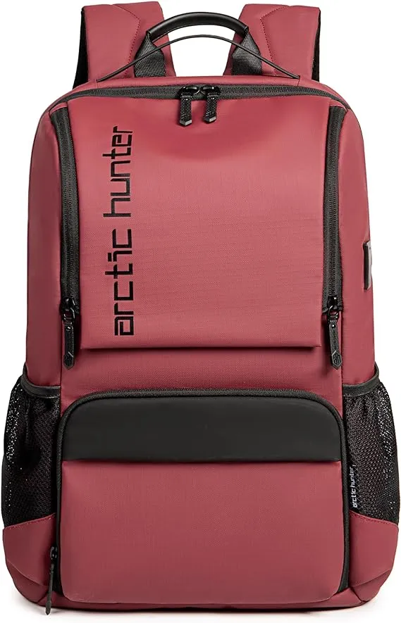 Arctic Hunter Premium Backpack Water Resistant Built-in USB Headphone Jack Laptop Daypack for Men and Women, B00532