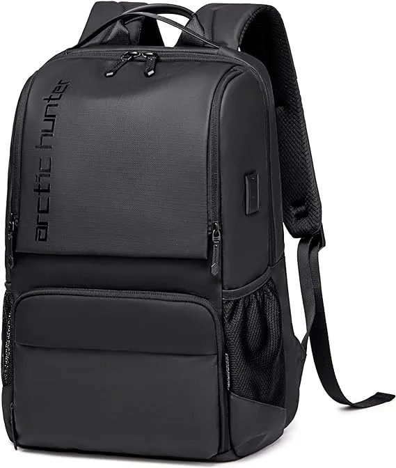 Arctic Hunter Premium Backpack Water Resistant Built-in USB Headphone Jack Laptop Daypack for Men and Women, B00532
