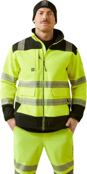 Ariat Men's Rebar Hi-Vis Softshell Jacket