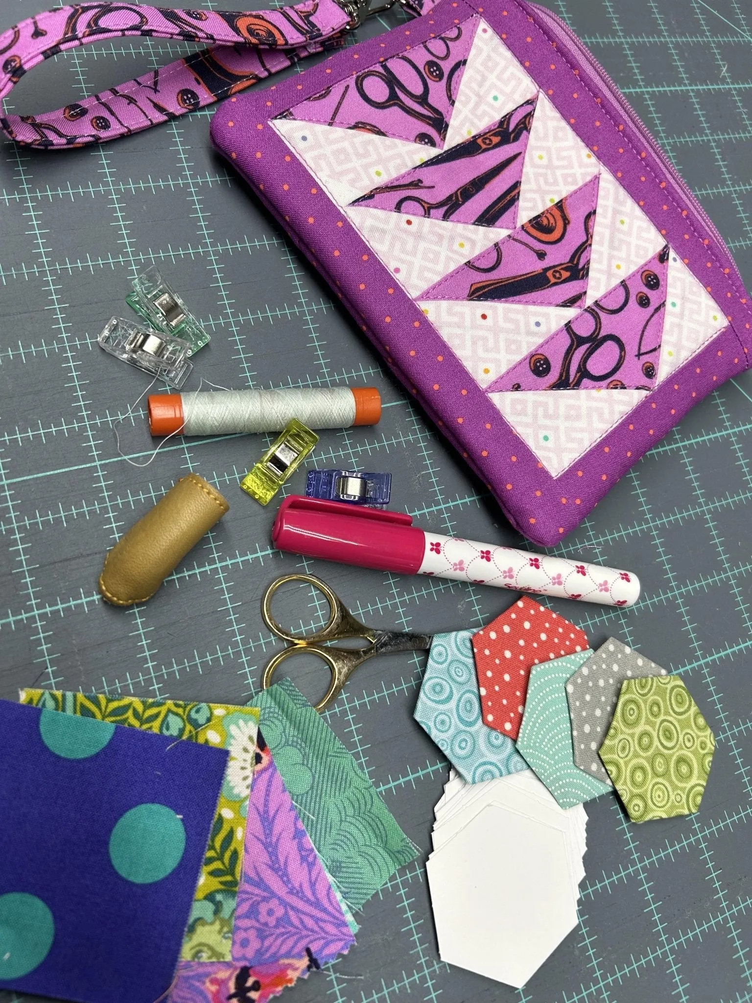 Arrow Pouch PDF Sewing Pattern
