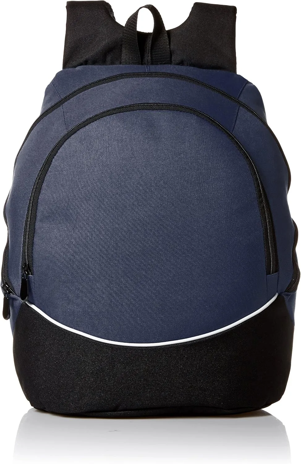 Augusta Sportswear Large Tri-Color Backpack, One Size, Navy/Black/White