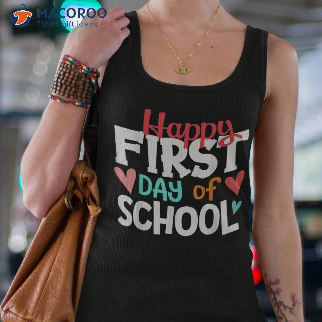 Back To School Happy First Day Of Teacher Student Shirt