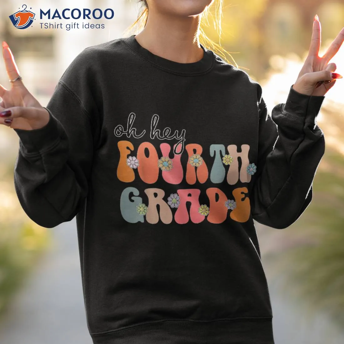 Back To School Oh Hey Fourth Grade Teacher Student Boys Girl Shirt