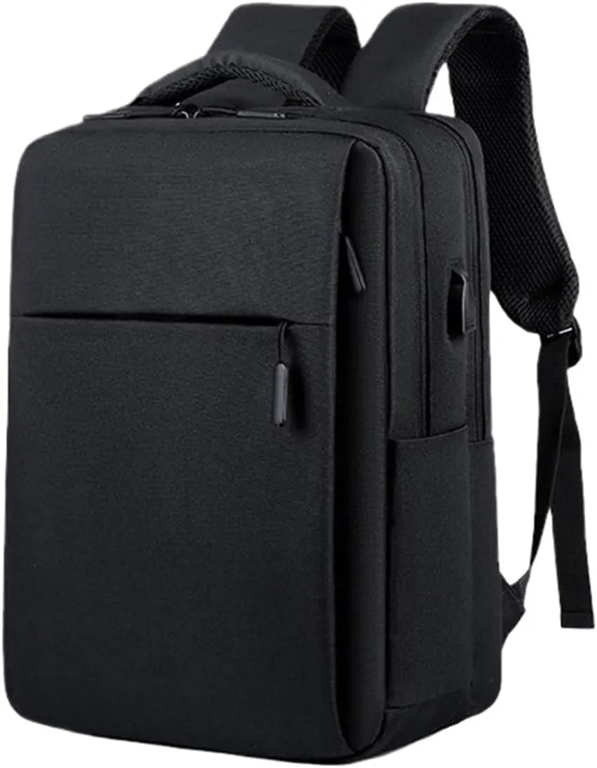 Backpack For Men Laptop bag large capacity men's backpack daily commuting business backpack men(Black)