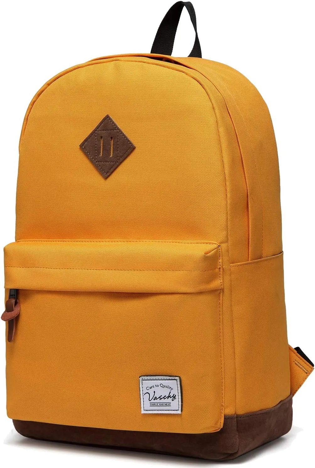 Backpack for Men Women,VASCHY Classic Water-resistant Lightweight Travel School Backpack Casual Daypack