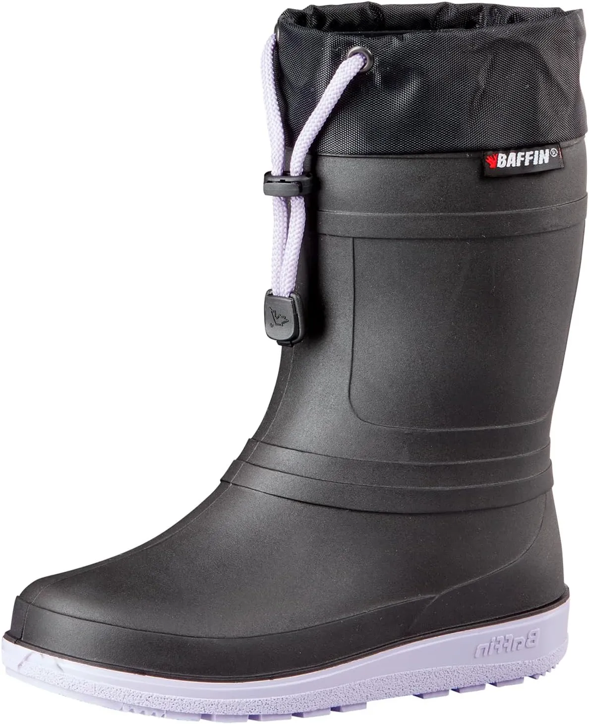 Baffin Unisex Kids' ICE CASTLE Waterproof Insulated Multi-Layer Winter Snow Boots, Polar Rubber Base & Moisture-Wicking Liner