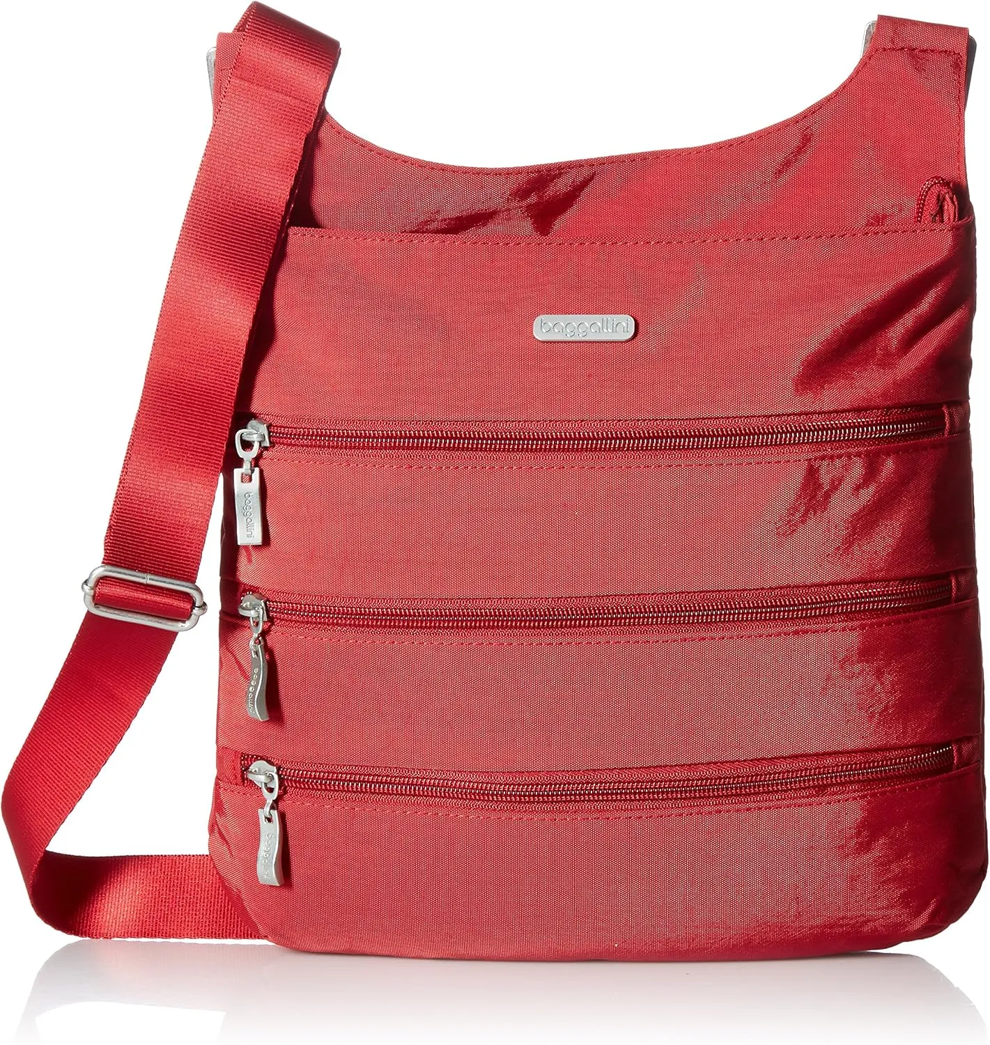 Baggallini Big Zipper Travel Crossbody Bag