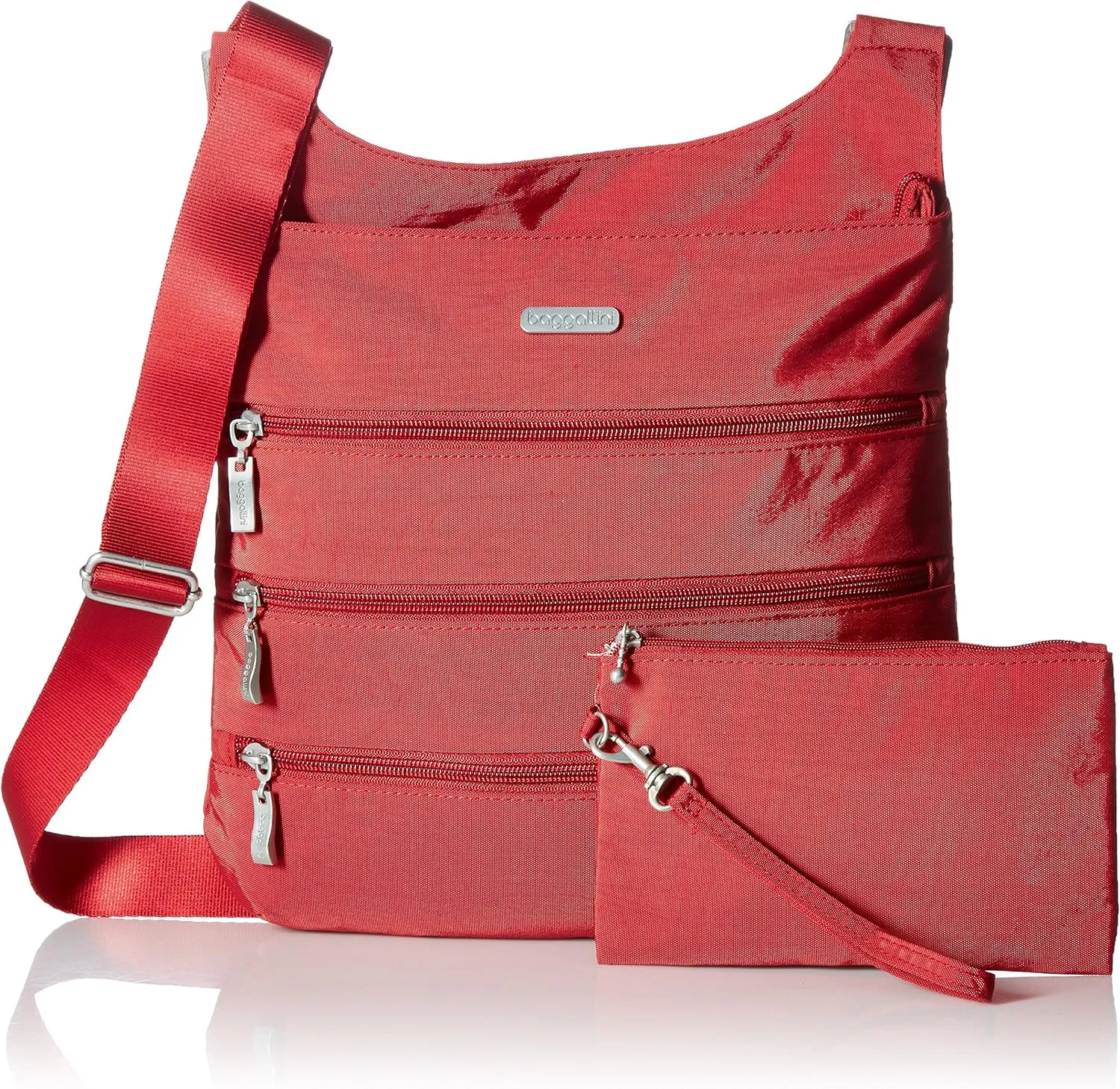 Baggallini Big Zipper Travel Crossbody Bag