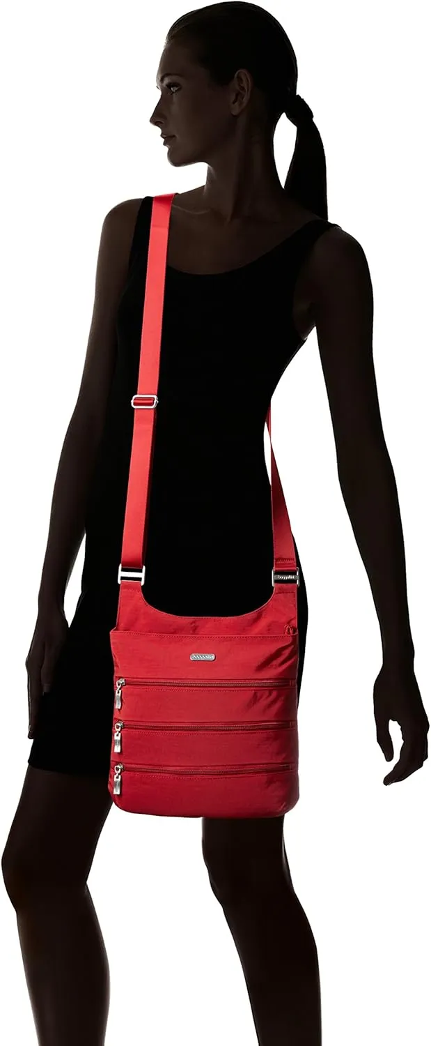 Baggallini Big Zipper Travel Crossbody Bag