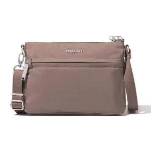Baggallini Securtex Anti-Theft Memento Portobello Crossbody Bag (Women's)