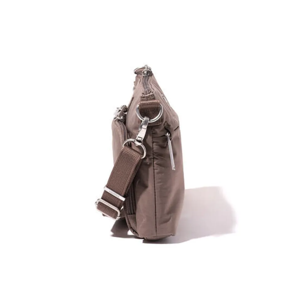 Baggallini Securtex Anti-Theft Memento Portobello Crossbody Bag (Women's)