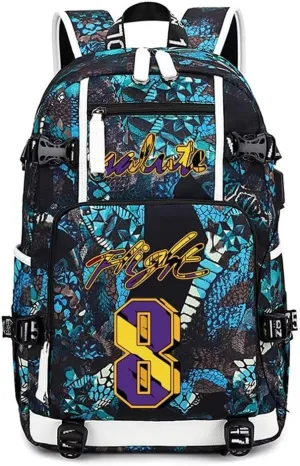 Basketball KB24 Multifunction Backpack Travel Daypack Fans Bag For Men Women