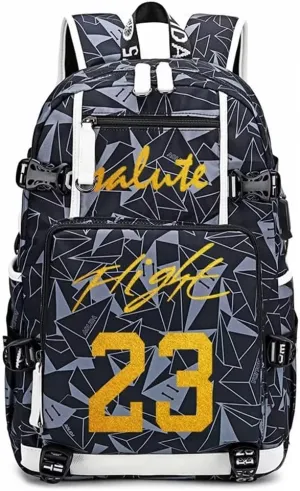 Basketball Player 23 Multifunction Backpack Travel Daypacks Fans Laptop Bag For Men Wome