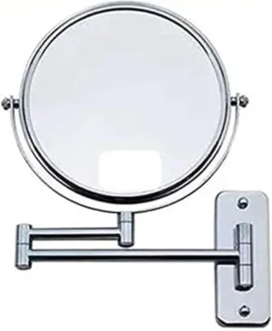 Bathroom Mirrors Make Up Wall Mounted Mirror 3X Magnifying Concealed Install Simply and Luxury Decorate for Hotel Vanity(8 inches)