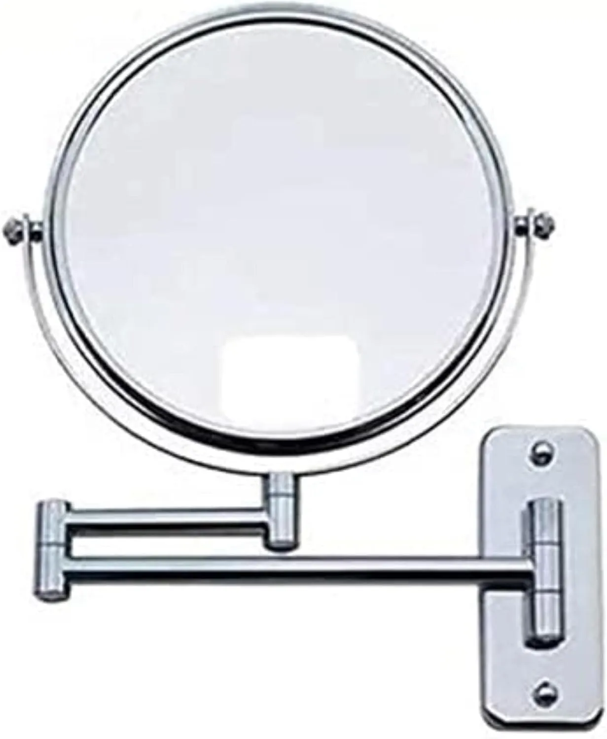 Bathroom Mirrors Make Up Wall Mounted Mirror 3X Magnifying Concealed Install Simply and Luxury Decorate for Hotel Vanity(8 inches)