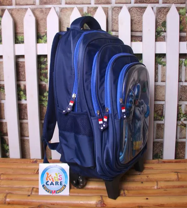 Batman Themed School Trolley Bag for Grade 3 to 5 (2515-17)