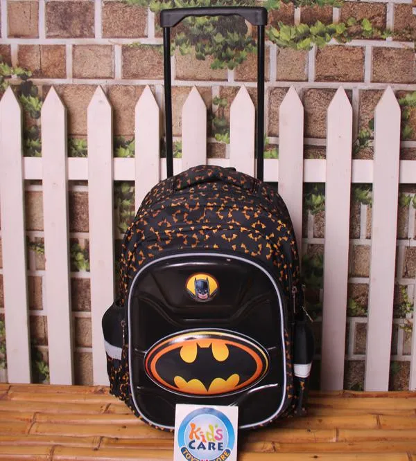 Batman Trolley School Bag for Grade 3 & 4 (HSD-2160#)