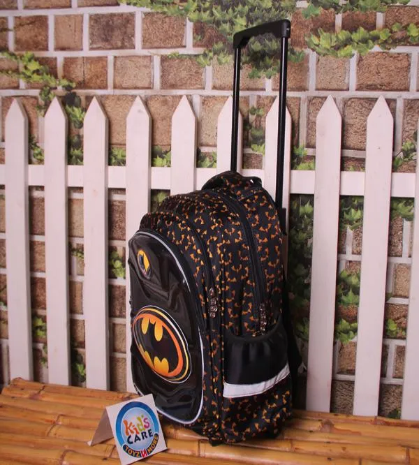 Batman Trolley School Bag for Grade 3 & 4 (HSD-2160#)