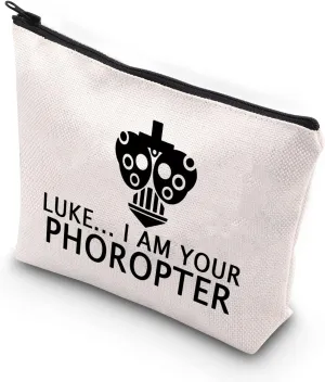 BDPWSS Optometrist Makeup Bag Optometry Gift Eye Doctor Vision Gifts Luke I Am Your Phoropter Funny Optometrist Travel Pouch (i am phoropter)