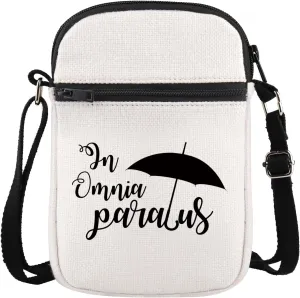 BDPWSS TV Show Inspired Gift In Omnia Paratus Crossbody bag TV Series Lover Gift Lorelai & Rory Fan Gift Luke's Dinner Gift