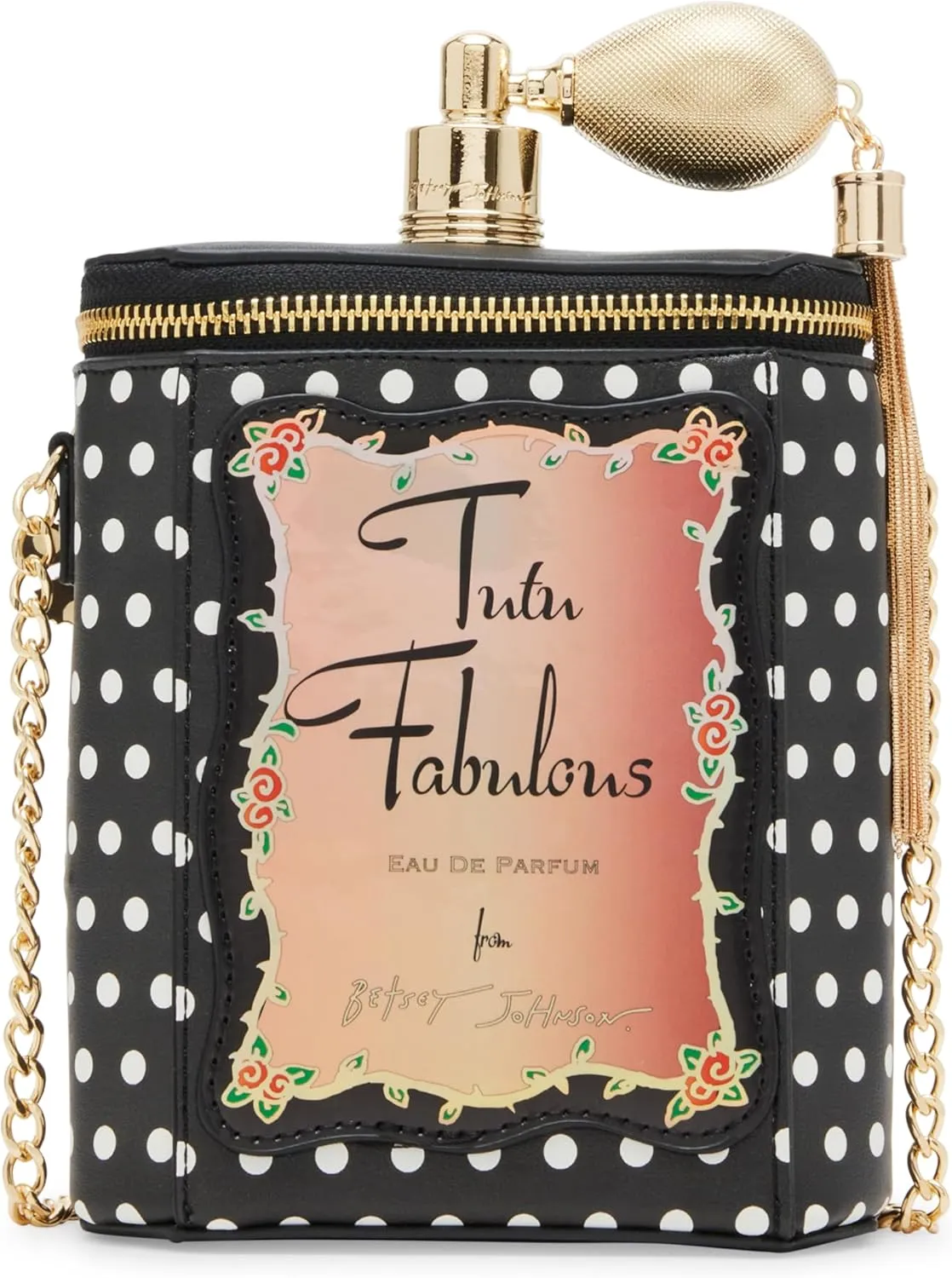 Betsey Johnson Puttin On The Spritz Crossbody, Multi