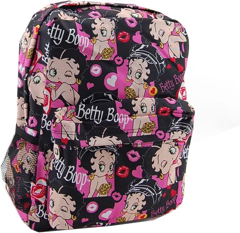 Betty Boop Microfiber Large Backpack - BN91516C#CT1