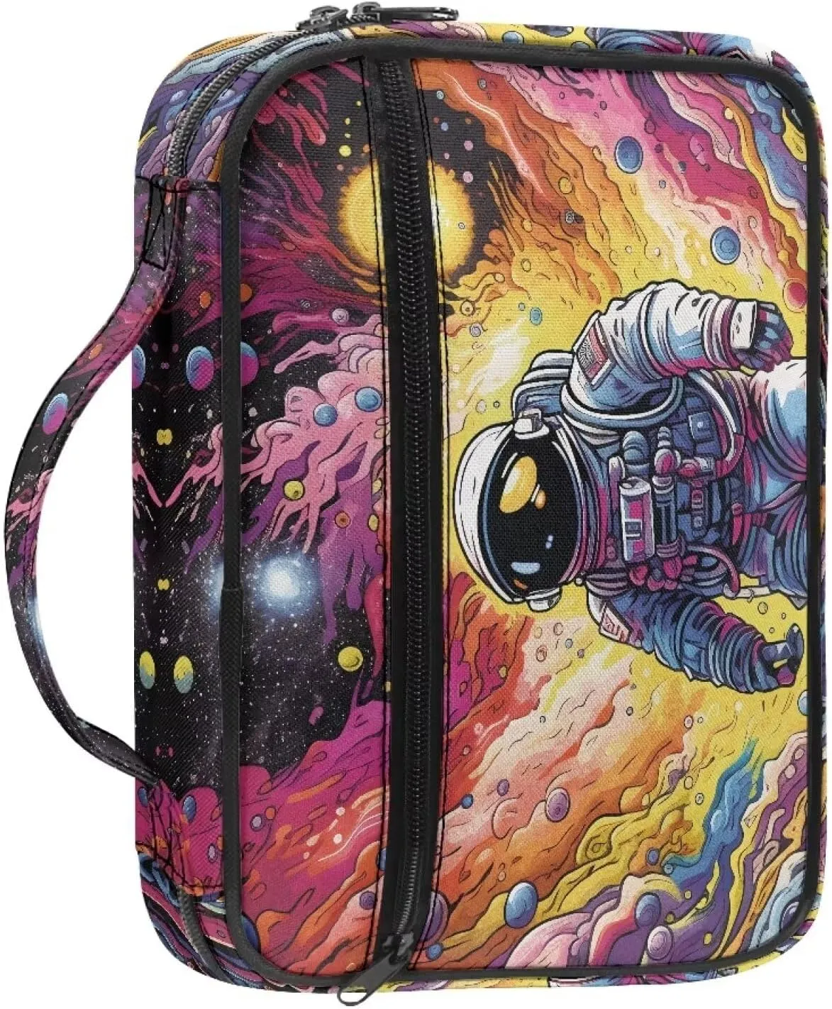 Bible Covers for Women Large Bible Case for Men Floral Tote Bag Bible Carrying Case with Handle