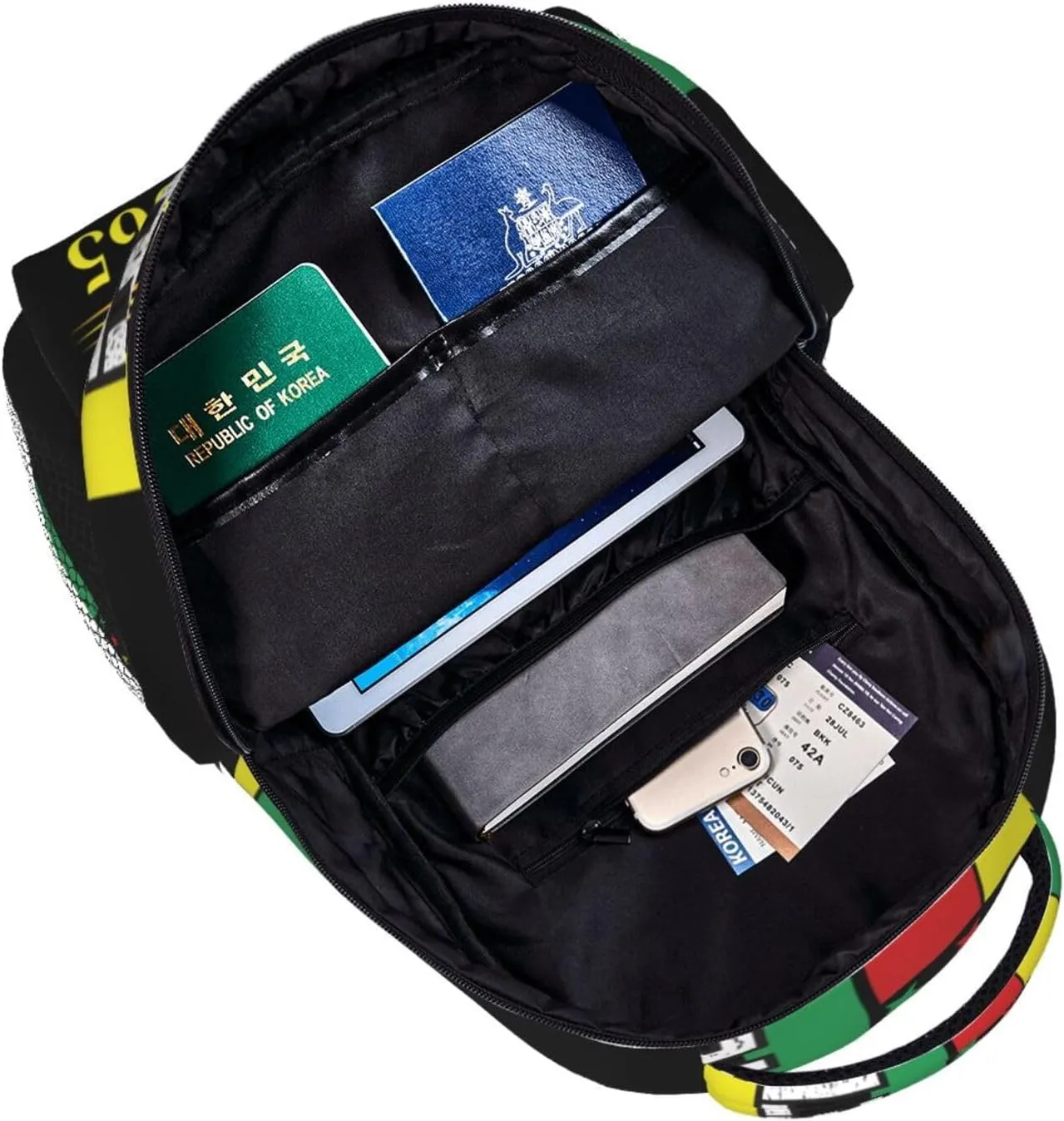 Black History Month JUNETEENTH FREEDOM Backpack Lightweight Laptop Backpack Casual Daypack Travel Double Shoulder Bag For Women Men