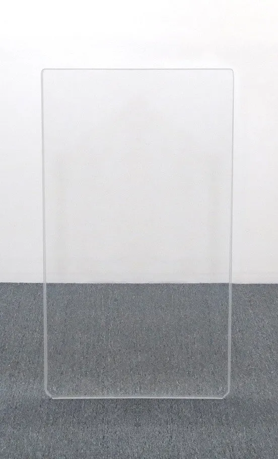 *BLEM* AR2448x1 - 2 ft. W x 4 ft. H Abrasion Resistant Acrylic Drum Shield - Single Panel