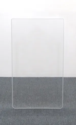 *BLEM* AR2448x1 - 2 ft. W x 4 ft. H Abrasion Resistant Acrylic Drum Shield - Single Panel