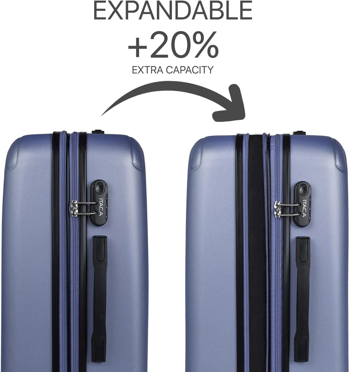 Blue Sapphire, Suitcase 66cm