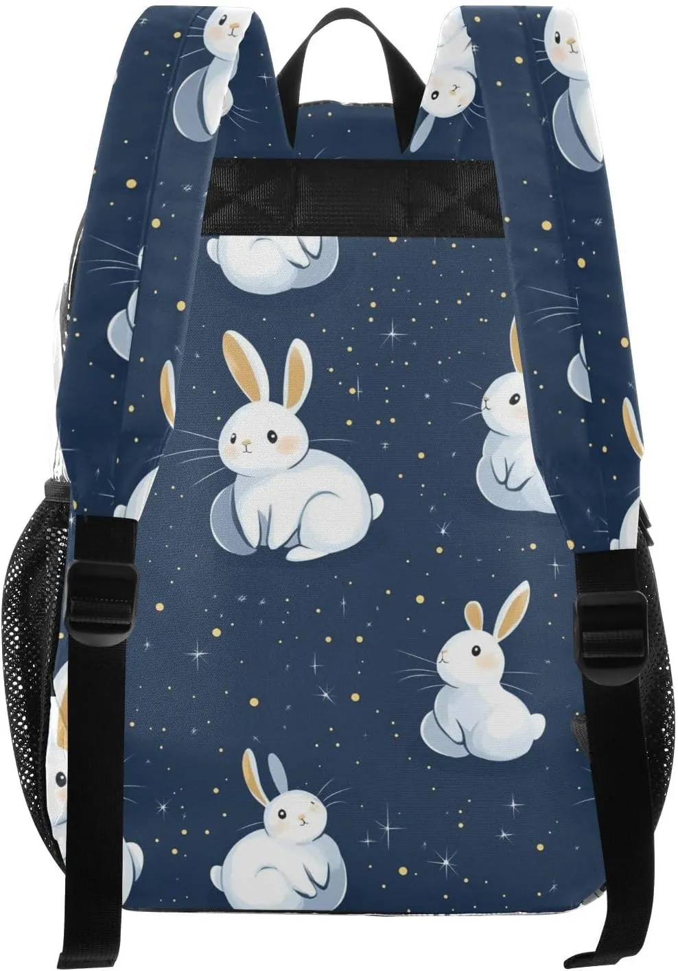Blue Sky Rabbit Cute Cartoon Backpack Clear For School Clear Backpack School For Girls Seethrough PVC For