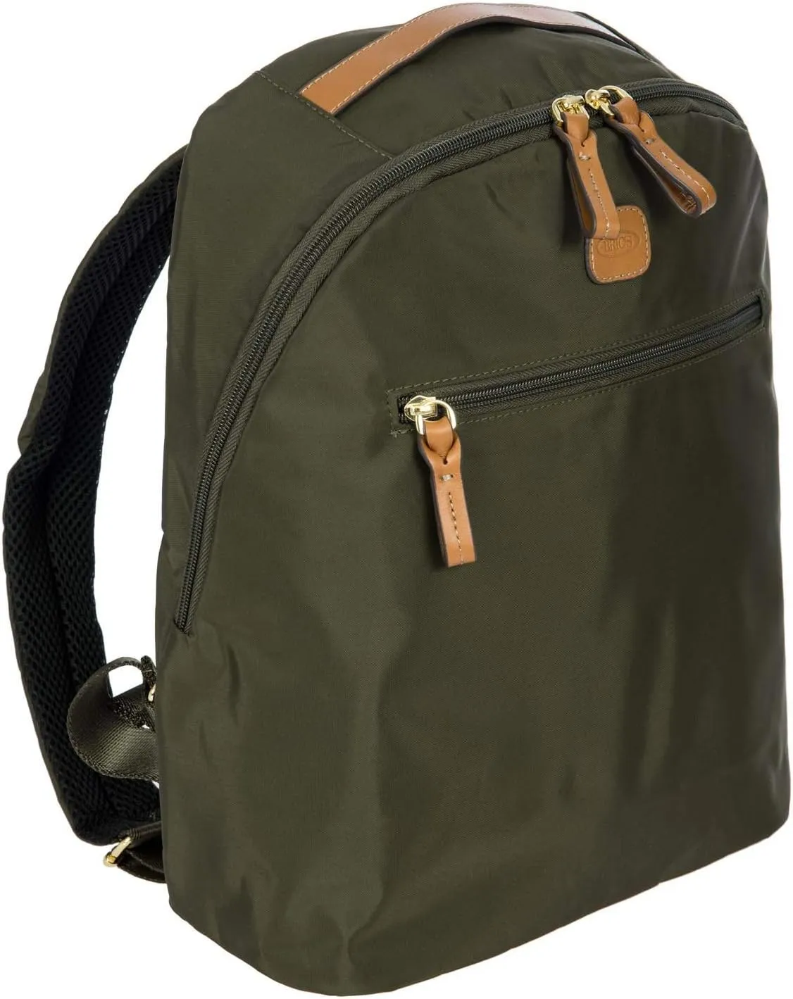 Bric's X-Travel City Backpack - 13 Inch - Travel Backpack for Women and Men - Designer Bag with Large Pockets - Olive