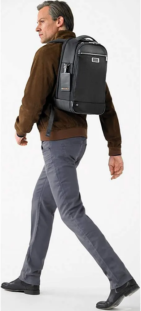 Briggs & Riley @ Work Medium Slim Backpack, Black, Large