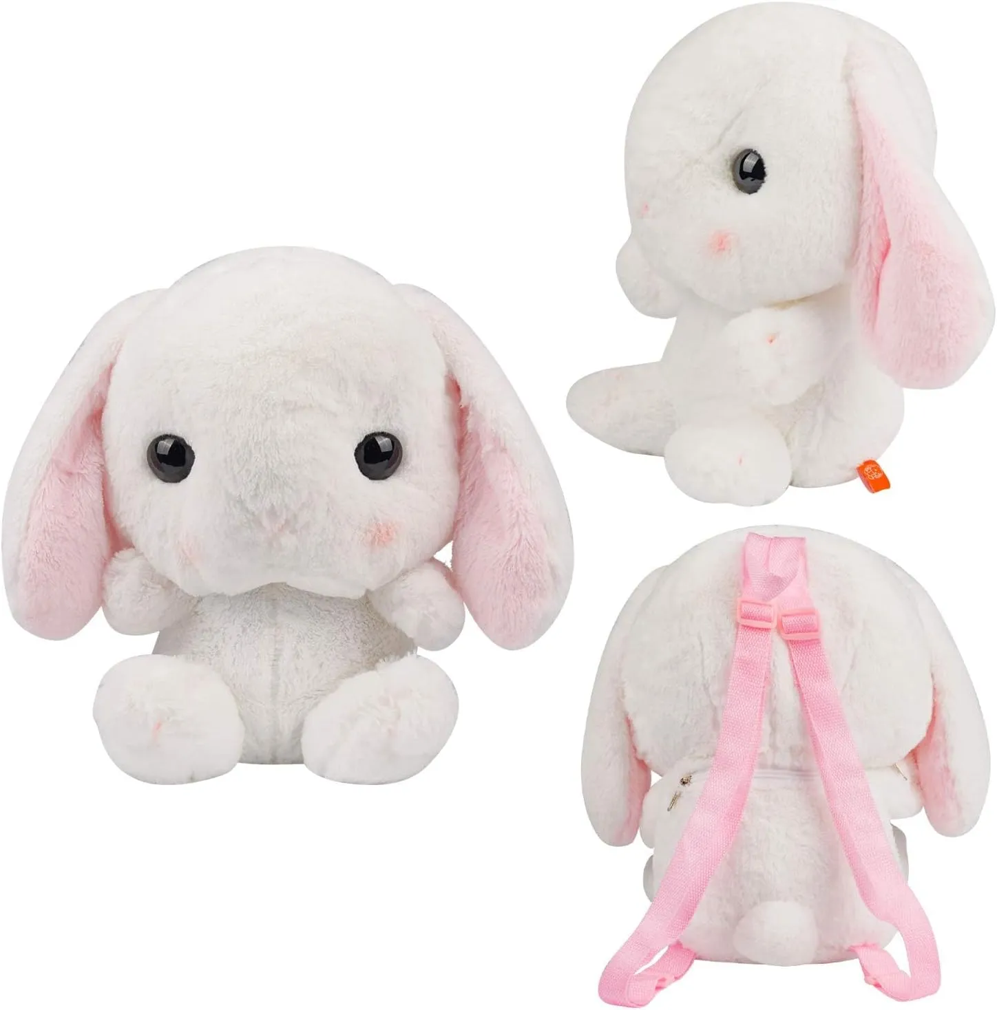 Bunny Large Backpack Plush Stuffed Lop Rabbit Backpack,Best Gift 22Inches