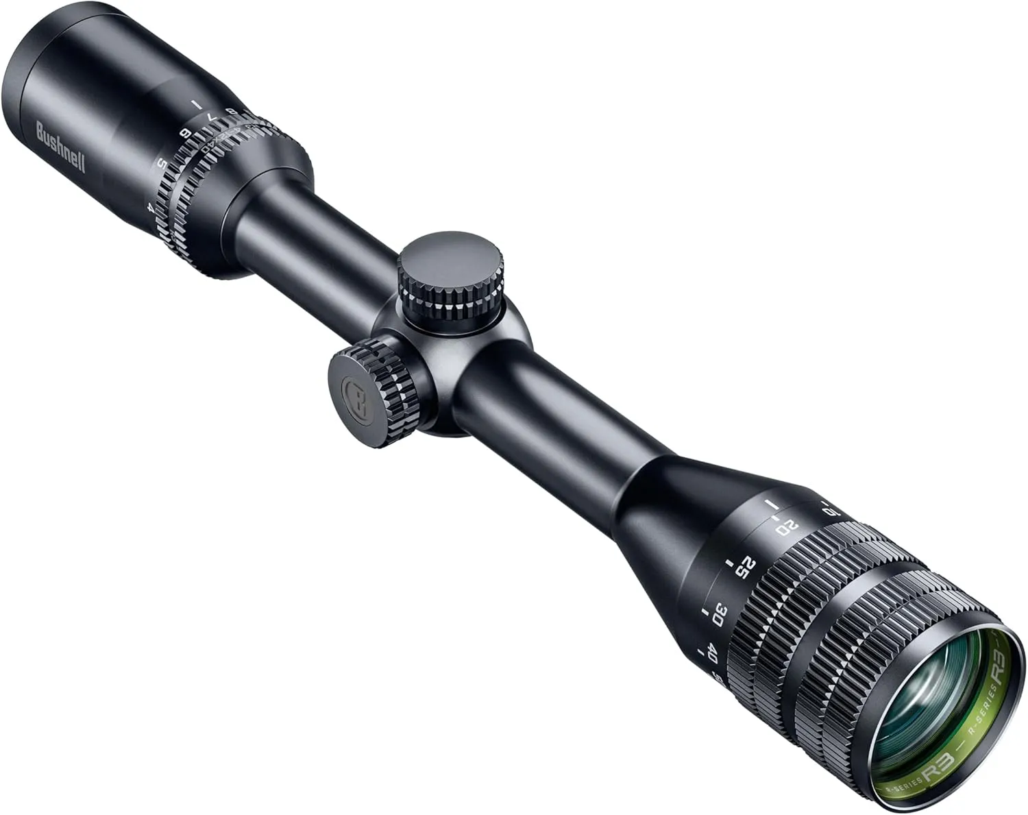 Bushnell R3 Riflescope, HD Optical System, EXO Barrier, IPX7 Waterproof, for Hunting and Shooting