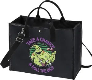 BWWKTOP Funny Oogie Tote Bag - Oogie Fans Gift, Take a Chance And Roll The Dice Shoulder Bag