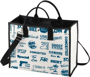 BWWKTOP Singer Album Canvas Tote Bag Singer Fans Gift Music Album Tote Bag For Women