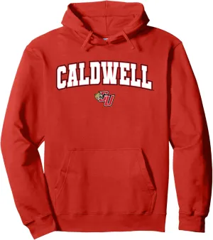 Caldwell University Cougars Arch Logo Pullover Hoodie