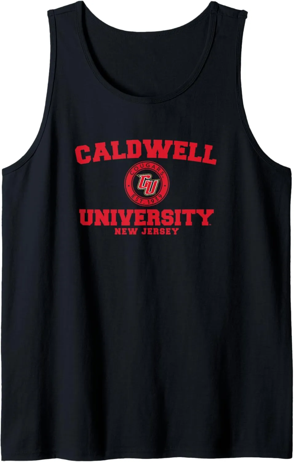 Caldwell University Cougars Circle Logo Tank Top