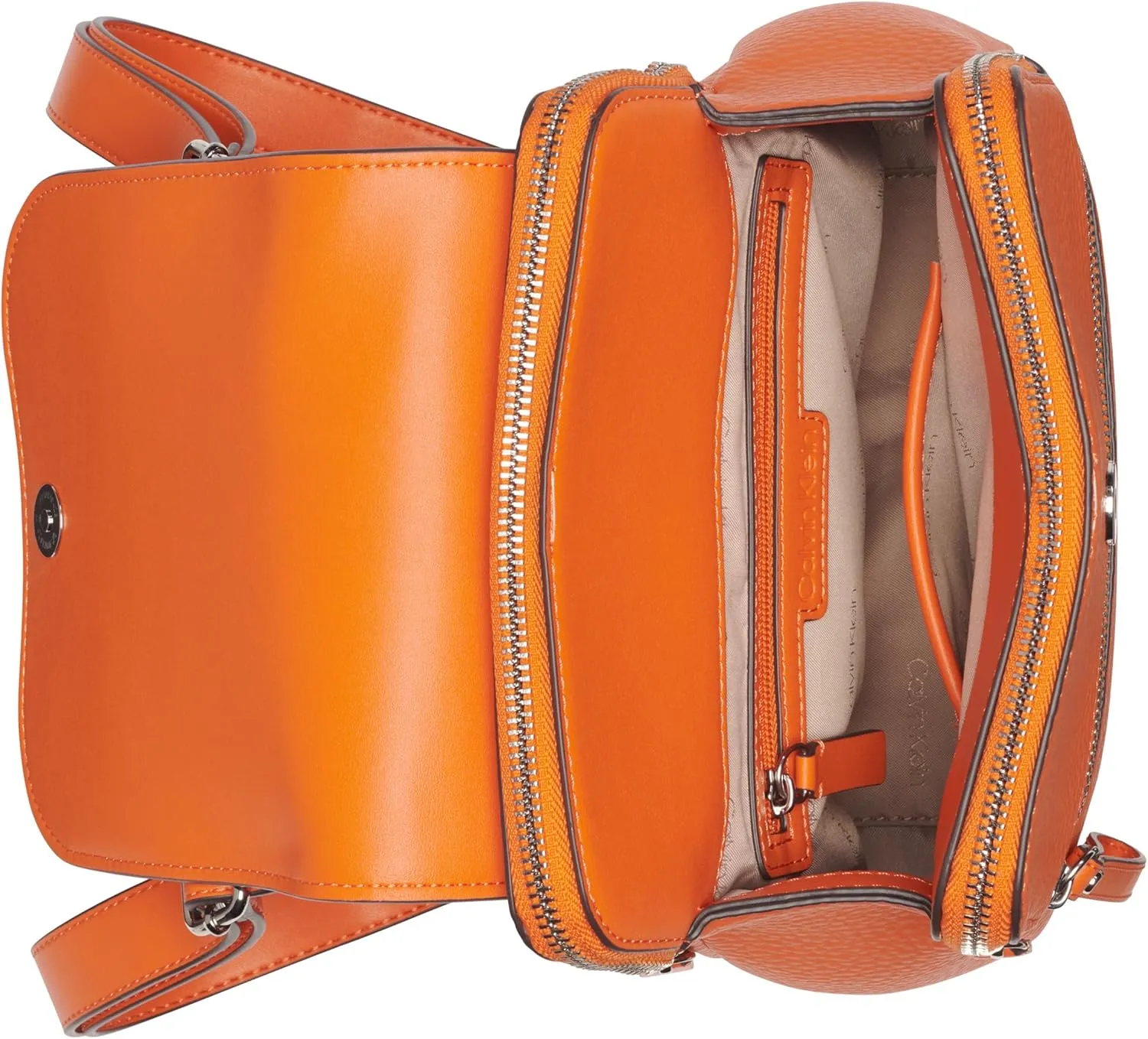 Calvin Klein Elaine Bubble Lamb Novelty Key Item Flap Backpack