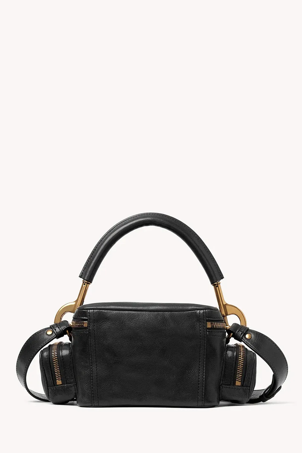 Camera Bag Small in Natural Shiny Calfskin