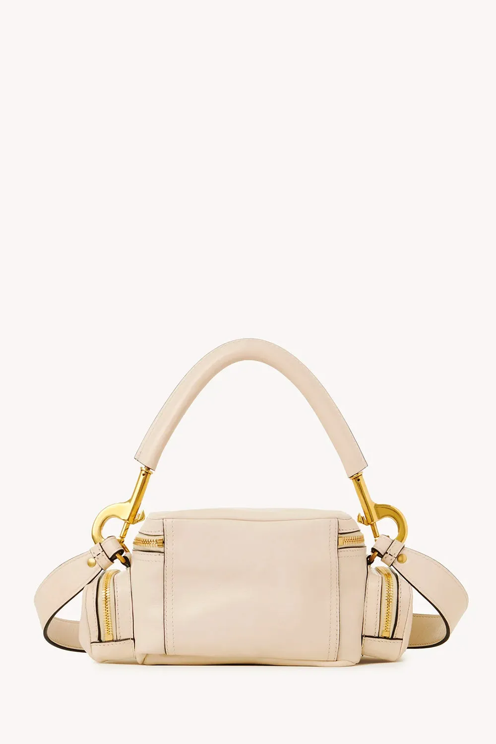 Camera Bag Small in Natural Shiny Calfskin