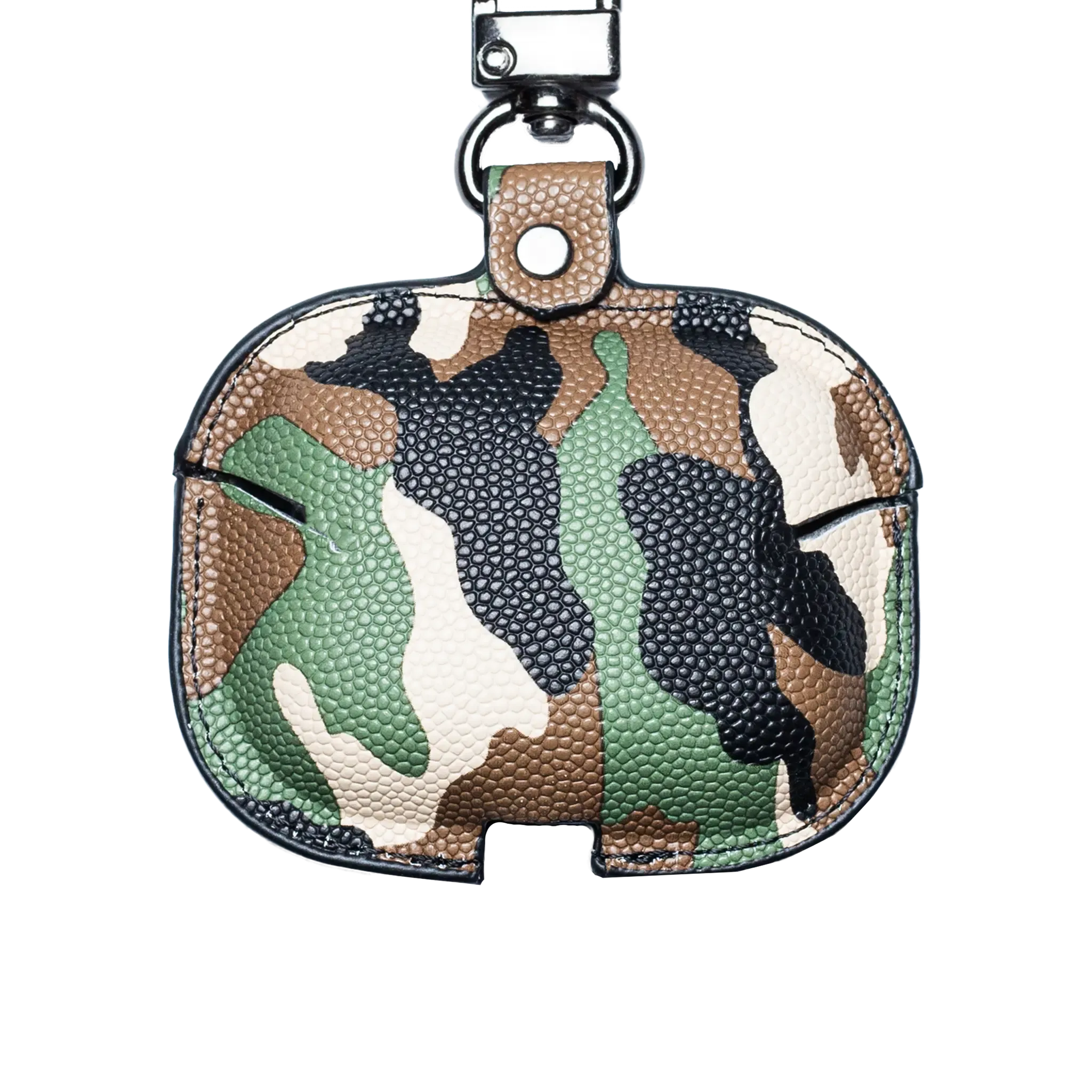 Camouflage Business Leather AirPods Case