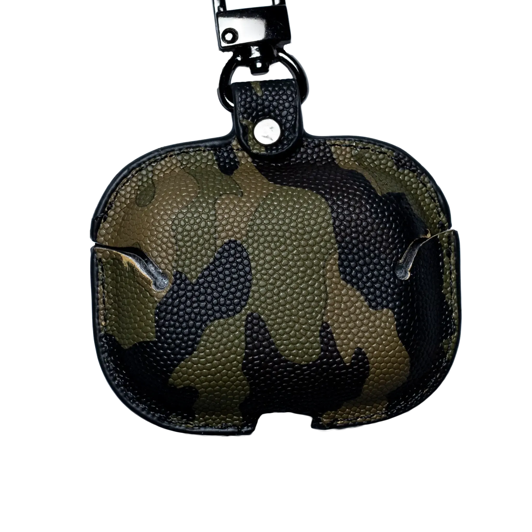 Camouflage Business Leather AirPods Case