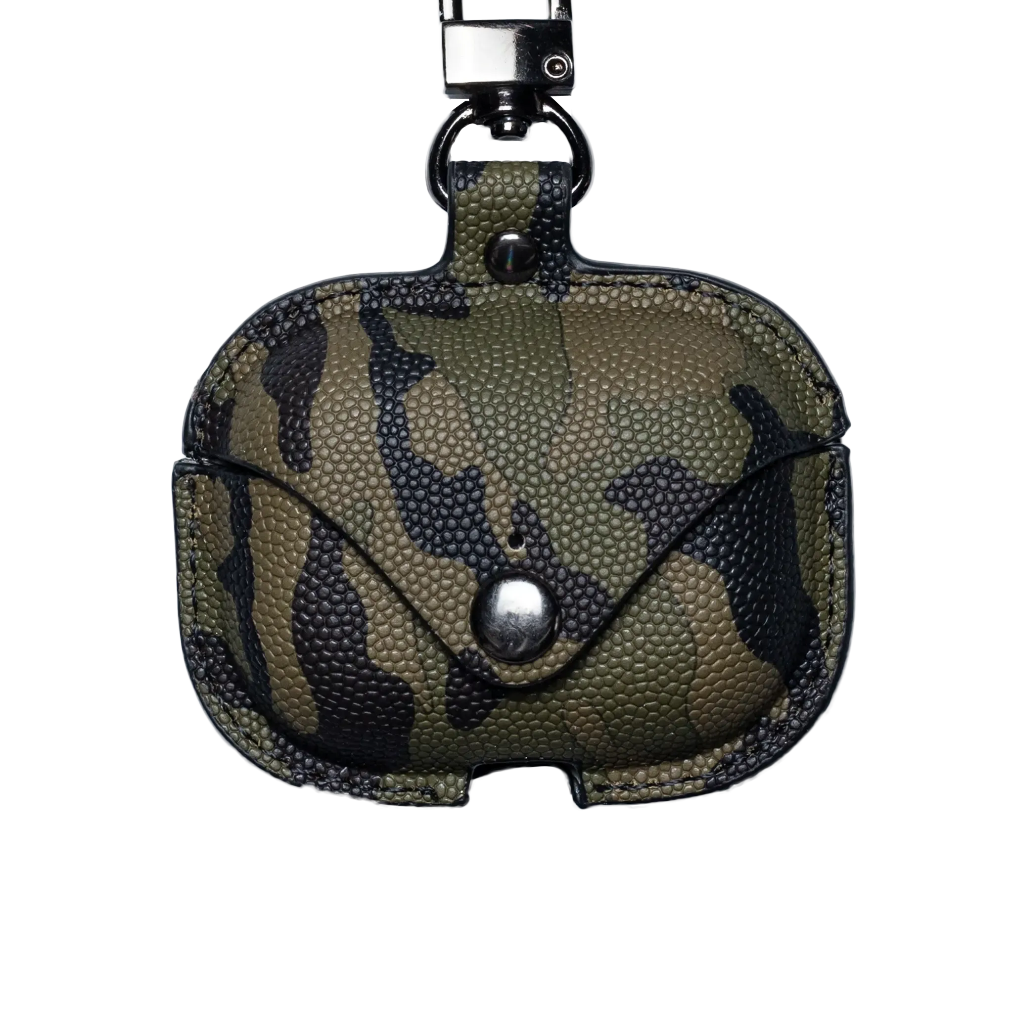 Camouflage Business Leather AirPods Case